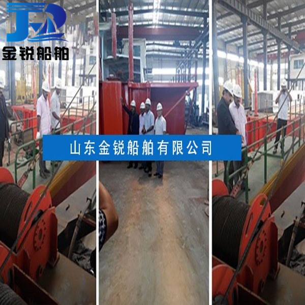 印度客戶來公司提絞吸船現(xiàn)貨